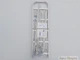 Полка для взуття Shoe Rack MPR5 на 5 ярусів металева хромована - зображення 6