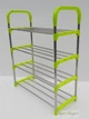 Полиця для взуття Shoe Rack SNZ4 салатного кольору на 4 яруса - зображення 1