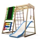 Детский спортивный игровой комплекс Baby Sport SB Кроха Эко 120х120х103 см Разноцветный (Кроха - 3 Эко Plus 7) - изображение 2