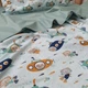 Комплект постільної білизни Сон-Тра Коти в батискафі Сатин Односпальний 190х80 см (ST-01155-190-200-50) - зображення 4