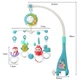 Музыкальный мобиль на кроватку Baby Bell Moon 3 в 1 с ночником, проектором и пультом управления бирюзовый - изображение 8