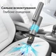 Мощный автомобильный пылесос Yantu V02P с металлическим покрытием и мощностью 12kPA, серебристый - изображение 4