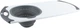 Мультифункціональна дошка Dexas Over The Sink Strainer Grippboard Стрейнер Борд з овальним розкладним силіконовим друшляком 58х32 см Біло-сіра (42832-60) - зображення 3