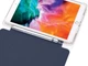 Силиконовый чехол обложка Transparent + Pencil Holder BBM1 для iPad 10.2" 2019/2020/2021 Синий - изображение 4