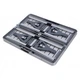 Cтол алюминиевый для пикника раскладной с 4 стульями Folding Table Grey (zhs0434) - изображение 6