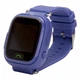 Дитячі розумні годинник-телефон з GPS трекером Baby Smart Watch Q90s Original Black-Blue Синій - зображення 4