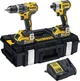 Набір з двох інструментів безщіткових DeWalt 18 В XR Li-Ion DCK266P2 (5035048488652) - зображення 1