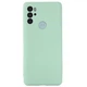 Захисний чохол Deexe Silicone Case для Motorola Moto G60s - Green - зображення 3