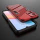 Защитный чехол Deexe Bibercas для VIVO Y33s / Y21 / Y21s - Red - изображение 6