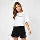 Футболка Jack Wills Active Cropped Logo Tee White, XS (42) (11367541) - изображение 1