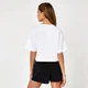 Футболка Jack Wills Active Cropped Logo Tee White, XS (42) (11367541) - изображение 2