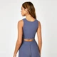 Топ Jack Wills Active Ribbed Sports Blue, S (44) (11356864) - зображення 3