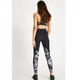 Легінси Jack Wills Rayner Printed Yoga Black, M (46) (11457271) - зображення 3