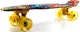 Пенни борд (Penny Board) 22" со светящимися колесами, "Cool Draft 2" Graffiti - изображение 2