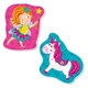 Магнитные беби пазлы Vladi Toys Фея и единорог 2 шт. (VT3208-24) - изображение 2