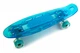 Пенни борд (Penny Board) "Fish Skateboards Original" с музыкальной и светящейся декой, Синий - изображение 2