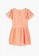 Платье Mango 23053624 140 см персиковое - изображение 5