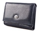 Жіночий шкіряний гаманець складаний маленький ST Leather (ST440) 98517 Синій - зображення 1