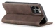 Чехол книжка с магнитом CaseMe для iPhone 13 Pro Dark Brown (24001-05) - изображение 3