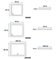 Душевой поддон акриловый REA SAVOY BLACK 90X90 (REA-K4803) - изображение 4