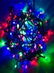 Светодиодная гирлянда рубин 100 LED большой кристалл 9 метров цветная - изображение 4