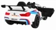 Електроавтомобіль Ramiz BMW M6 GT3 12 В білий 3+ PA.6666R-M6.BIA - зображення 5