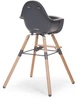 Стул для кормления Childhome Evolu 2 с бампером Natural/Anthracite (CHEVOCHNA) - изображение 5