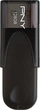 Pendrive PNY Attache 4 128 GB USB 2.0 czarny (FD128ATT4-EF) - obraz 2