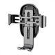 Автотримач з бездротовою зарядкою Baseus Gravity Car Mount Air Outlet чорний - изображение 6
