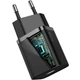 Быстрая зарядка для iPhone/iPad Baseus Super Silicone PD Charger 20W + Кабель Type-C to Lightning TZCCSUP-B01 Черная - изображение 5