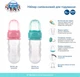 Ниблер силиконовый Canpol Babies для кормления Розовый (56/110_pin) - изображение 5