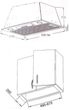 Вытяжка BORGIO Slim-Box (TR) 70 Inox - изображение 3