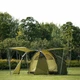 Палатка двухместная сверхлегкая Naturehike Could Tourer Motercycle NH19ZP013, 40D Зеленая (6927595741986) - изображение 2