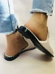 Женские шлёпанцы Evromoda 37 Белые 2143 - изображение 8