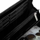 Женский кожаный кошелёк Betlewski с защитой RFID premium 10 х 19,5 х 2,5 см (BPD-DZ-360) черный - изображение 6