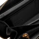 Женский лакированный Betlewski Premium кошелёк с защитой RFID 9,5 х 19,5 х 2,5 см (BPD-VS-5201) черный - изображение 6