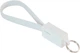 Кабель ExtraDigital Lightning to USB брелок 0.18 м Белый (KBU1789) - изображение 1