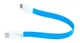 Кабель ExtraDigital Micro USB to USB брелок 0.18 м Голубой (KBU1785) - изображение 4