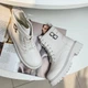 Женские ботинки из эко кожи белые демисезонные Fashion 39, 102б - изображение 8
