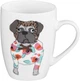 Набор чашек ARDESTO Pug фарфор 330 мл х 4 шт (SET_AR3403_4шт) - изображение 2