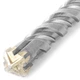 Бур SDS MAX, QUADRO, 25*400 мм INTERTOOL SDM-2540 - зображення 4