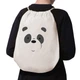 Сумка для обуви Панда Вся правда о медведях (We Bare Bears Panda) (10428-2661-1) Бежевая - изображение 2