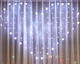 Гирлянда штора светодиодная в форме Сердца с фигурками сердечек 2*1,5м LED DL Белая 1000-XR-2 W - изображение 1