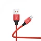 Кабель SkyDolphin S55V Neylon USB – microUSB M/M 1 м – зарядка и передача данных, 2,4 А(DL_369A2F18E806) - изображение 2