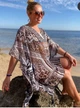 Туника пляжная женская INDIRA 62755 L/XL Серо-белый - изображение 2