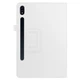 Чехол-книжка Litchi Leather Case для Samsung Galaxy Tab S7 11.0 T870 / T875 (Wake / Sleep) White - изображение 7