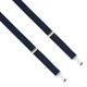Подтяжки Bow Tie House темно-синие узкие Y2 09993M - изображение 1