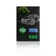 Авторушник GreenWay Green Fiber AUTO A5, для сухого прибирання, сіро-блакитне (08073) - зображення 5
