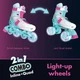 Роликовые коньки Neon Combo Skates Бирюзовый (Размер 30-33) (NT09T4) - изображение 7
