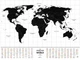 Скретч-карта світу 1DEA.me Travel Map Flags World (FW)) ENG 80*60 см - изображение 3